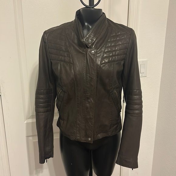 Cole Haan | Jackets & Coats | Cole Haan Leather Jacket | Poshmark
